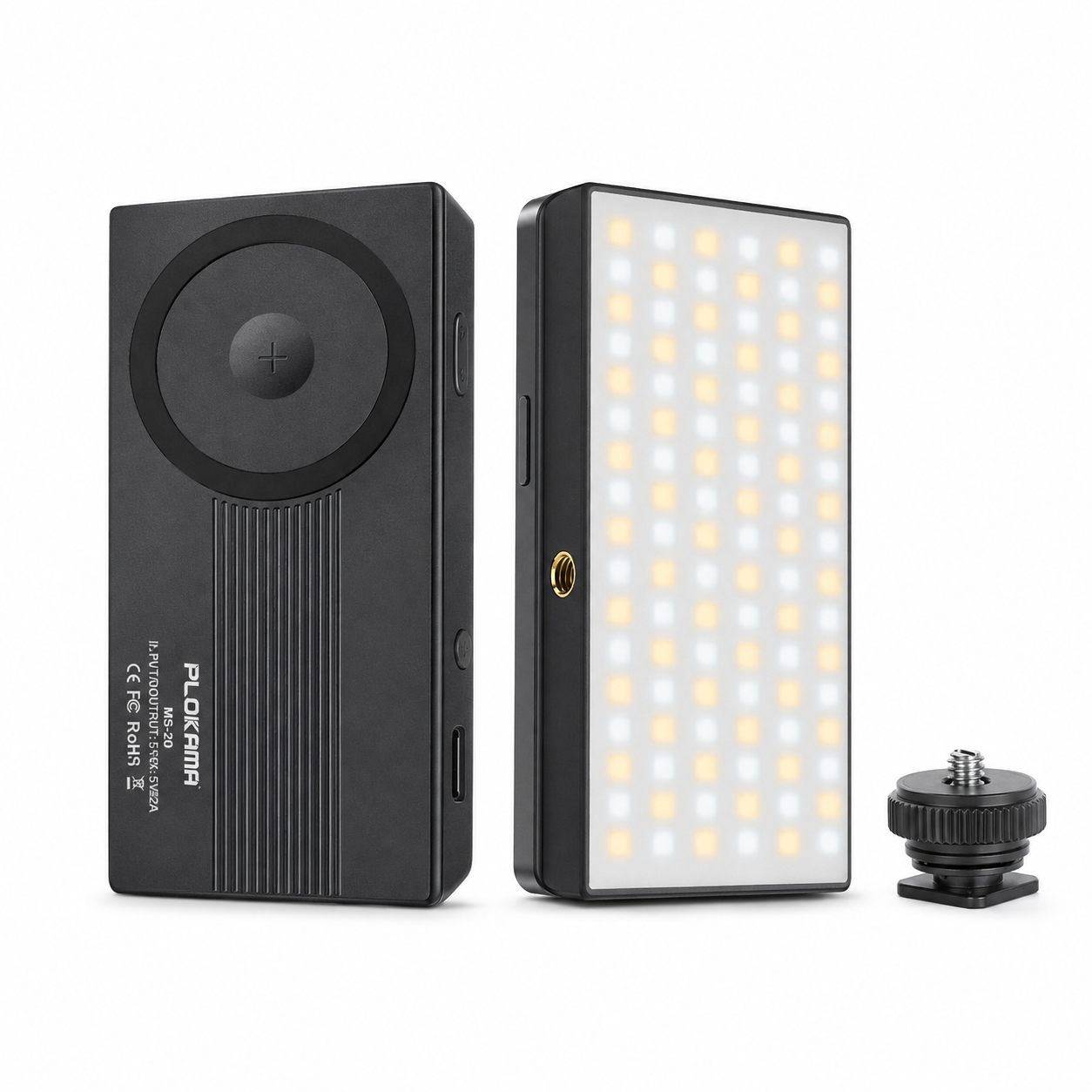 PLOKAMA MS‑20 6W Photography Light