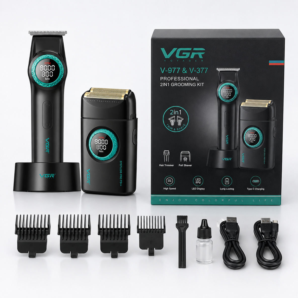 VGR V-977 & 377 2-in-1