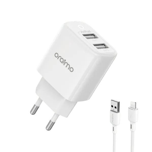 ORAIMO CHARGER FIREFLY 2U USB TO LIGHTNING 2 PORT