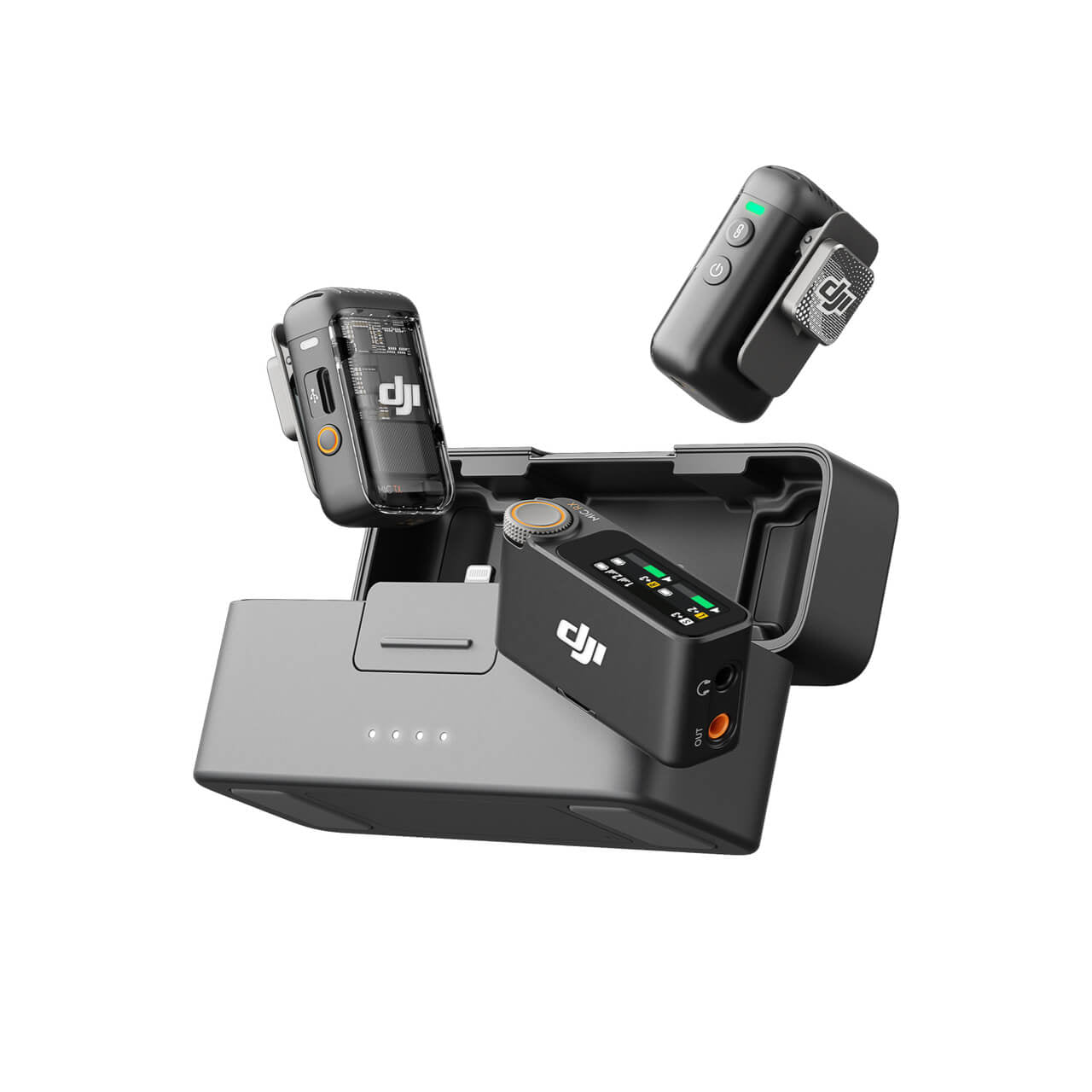 DJI Mic 2 (2 TX + 1 RX + Charging Case) (CE)