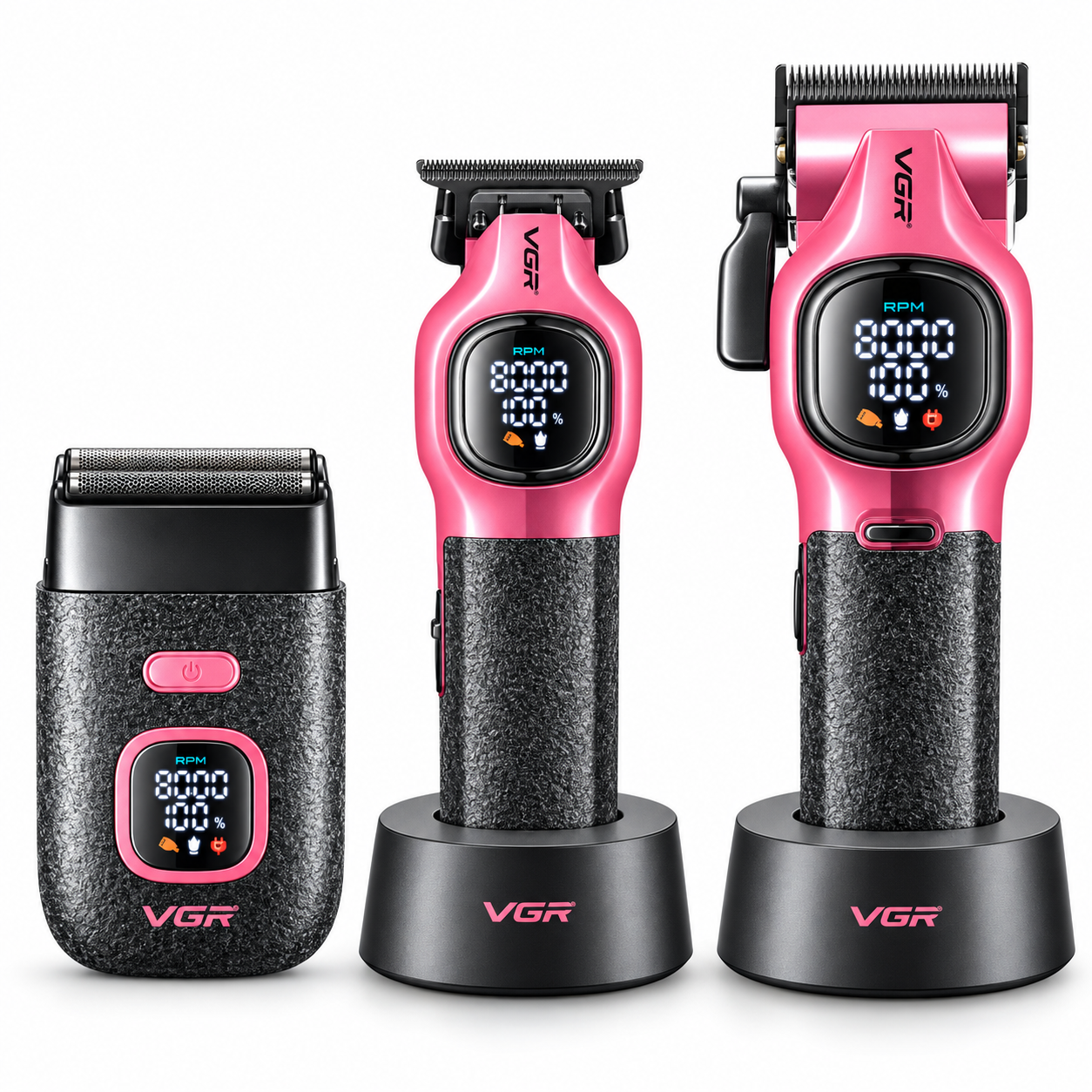 VGR V-886 S3 Professional Barber Combo 3 in 1