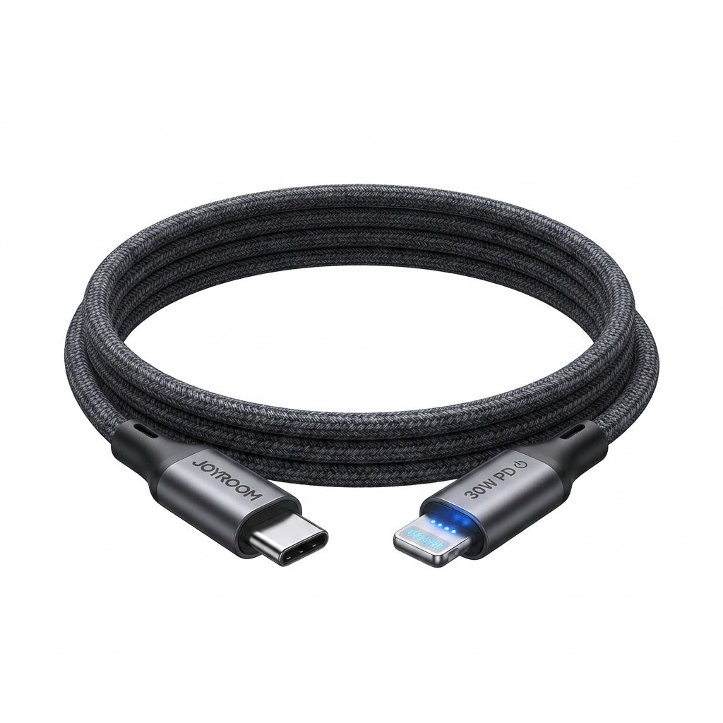 JOYROOM CHARGER CABLE 30W TYPE-C TO LIGHTNING