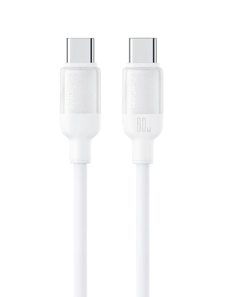 JOYROOM LIQUID SILICONE DATA CABLE TYPE-C TO TYPE-C 1.2M
