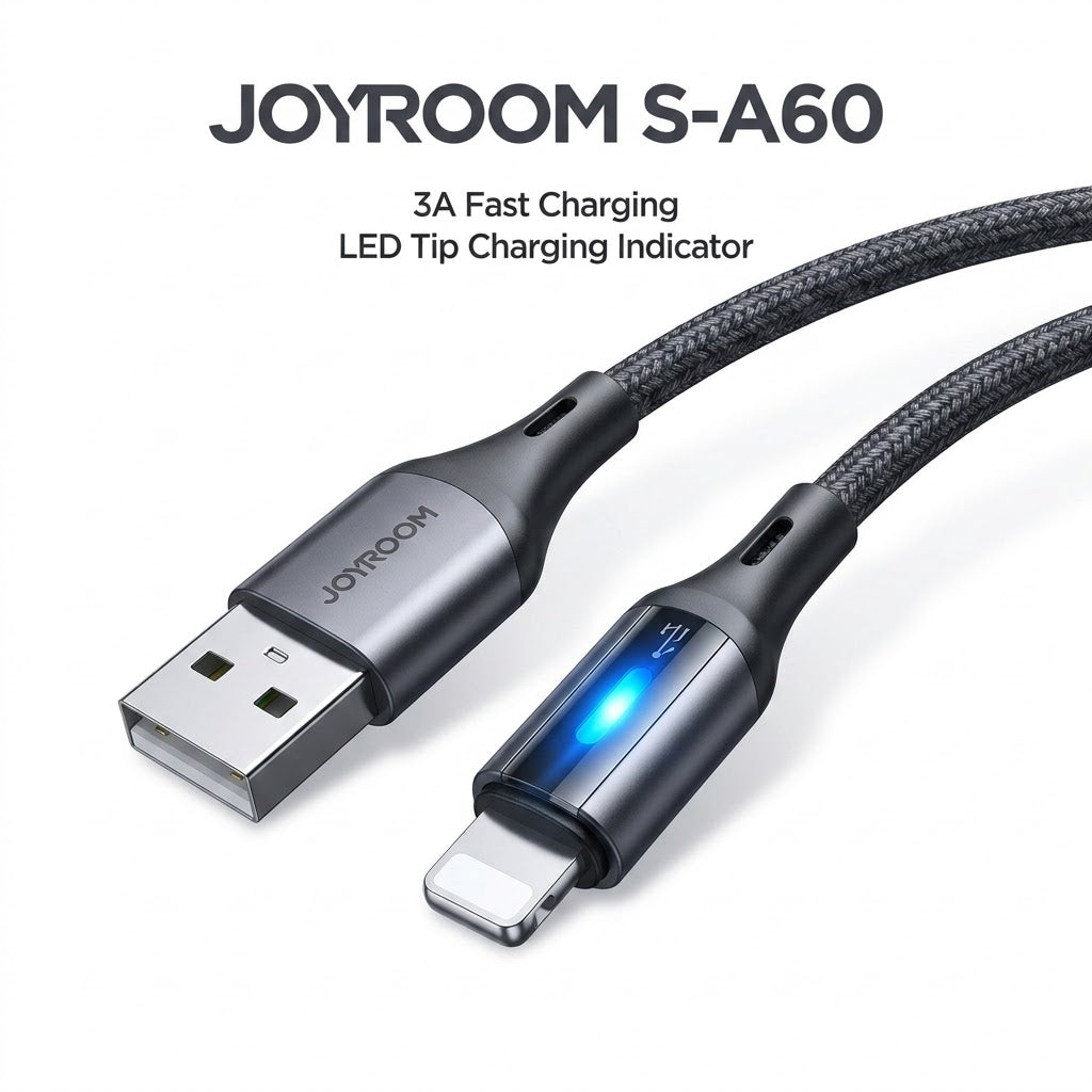JOYROOM CHARGER CABLE 3A USB-A TO LIGHTNING