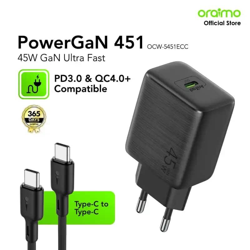 Oraimo PowerGaN 451 — OCW-5451ECC